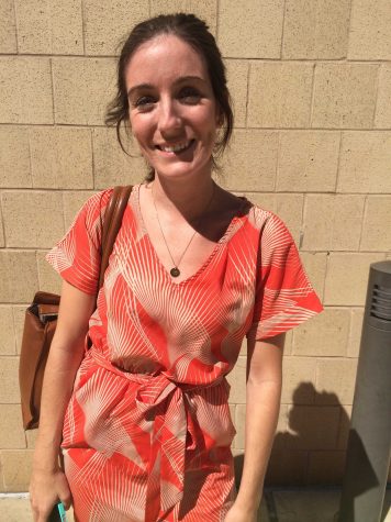 Megan Speranza, a freshman Marketing major from New York says the best thing this summer was I had fun at the beach. The worst thing? The start of school.