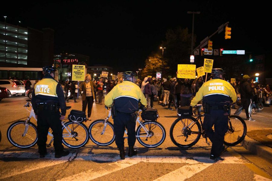 Morgan Students Protest Ferguson Across the City