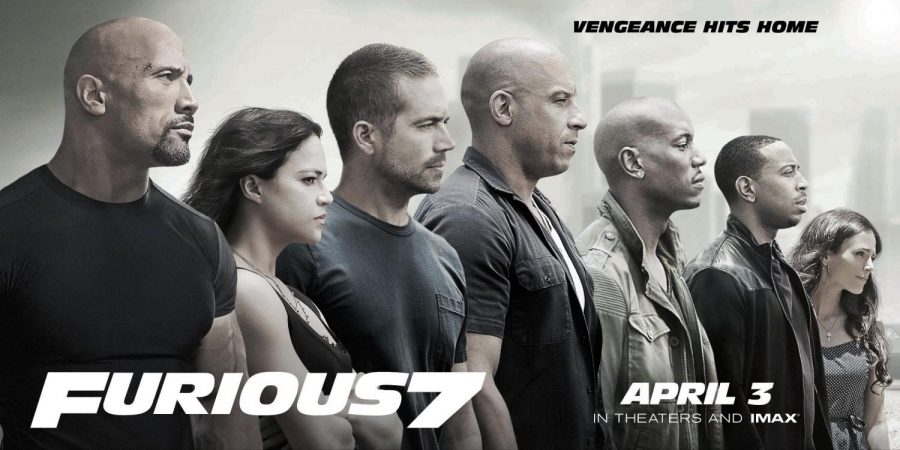 Furious 7 opens this week.