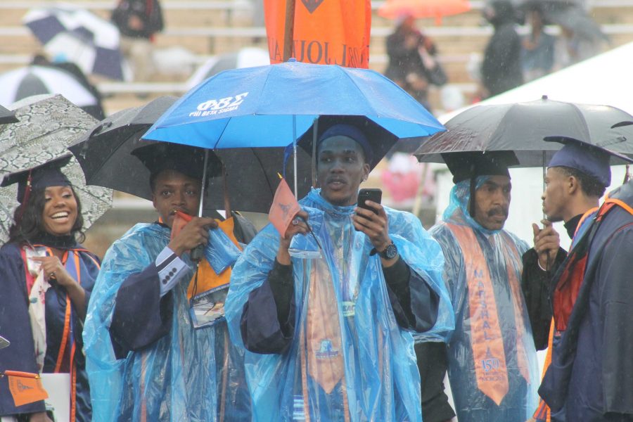 Rain, mist dont dampen commencement spirits