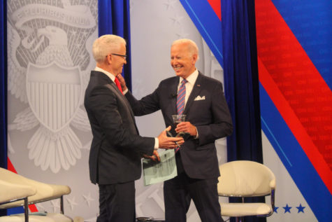 The Presidential Town Hall was hosted by CNN anchor Anderson Cooper.