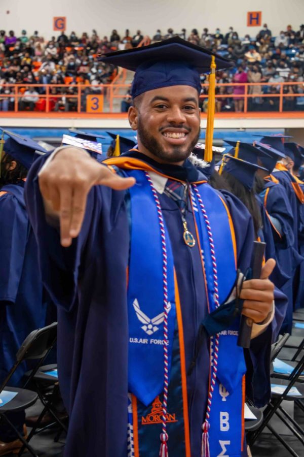 Dimitrius Byrd graduated this Friday with a bachelors degree in applied liberal studies.