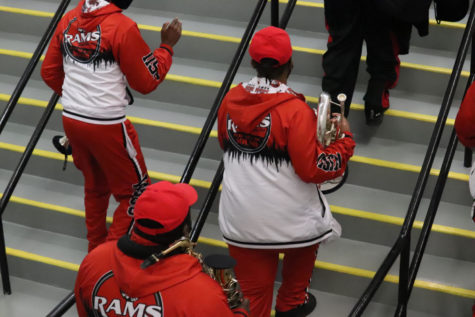 Many participating teams like Winston Salem State University, brought their band, dance teams, and cheerleaders for support and to energize crowds.