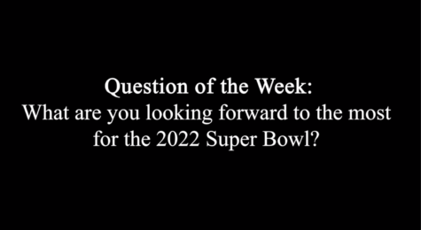 #QOTW: What are students looking forward to the most for the 2022 Super Bowl?
