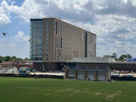 The Thurgood Marshall Residence Hall is expected to open the first week of August.