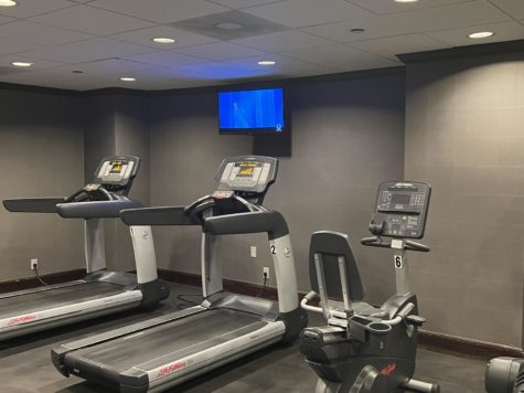 The hotel offers a 24-hour fitness center.