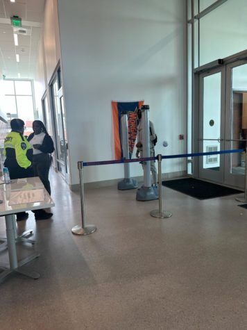 Metal detectors are now installed in every on-campus dorm at Morgan State University as a part of a campus safety initiative. 