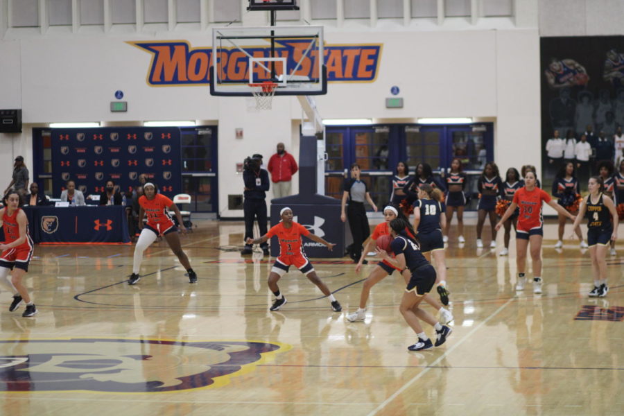 Morgan State vs. Coppin State game at Hill Field House, March 2, 2023.