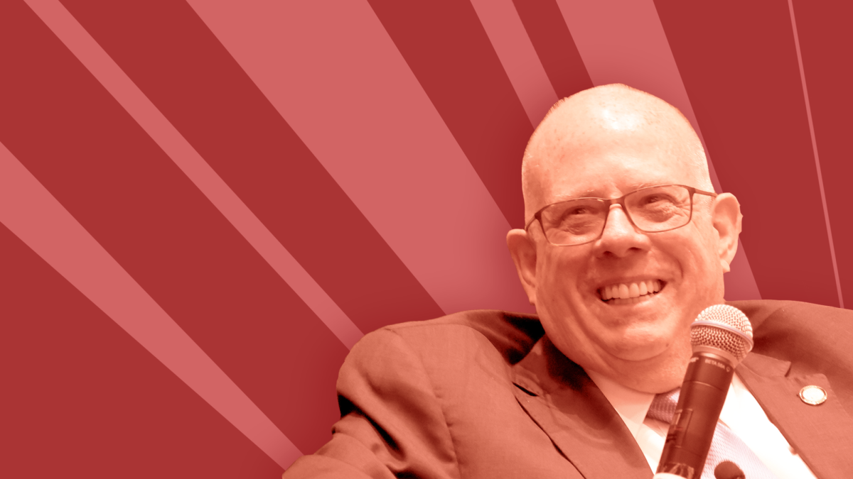 Larry Hogan, former Maryland governor, runs as a Republican candidate for the Senate in the 2024 election.