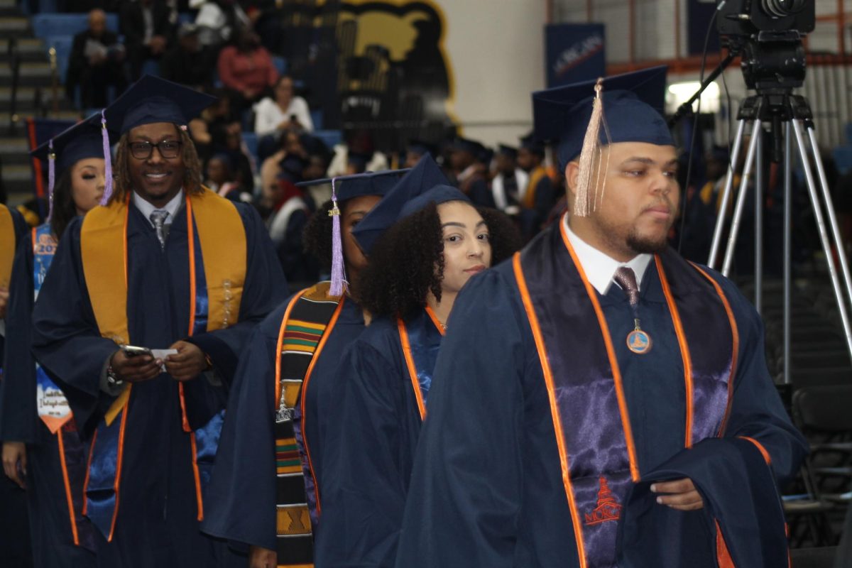 Ed Gainey, Morgan alum, returns to Morgan and delivers commencement speech.