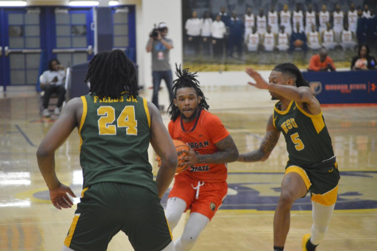 Morgan’s men’s basketball fights its way through several players’ injuries and still stands within reach of the top of MEAC ranking.