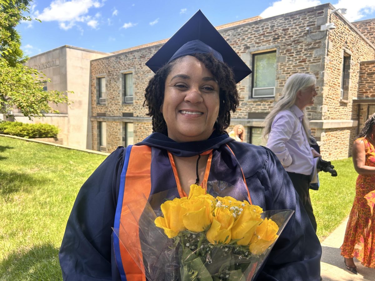 Sherrie Brooks receives her bachelor of science degree in Interdisciplinary Engineering, Information, and Computational Sciences. 