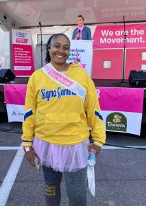 Morgan alumna and breast cancer survivor Oprah Martin