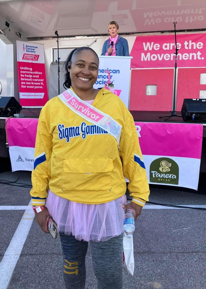 Morgan alumna and breast cancer survivor Oprah Martin